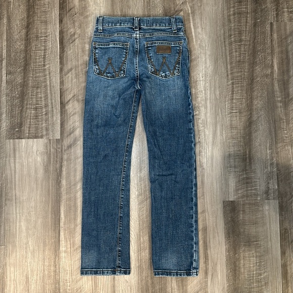 Wrangler Retro Slim Straight Jeans - 10 Slim - Picture 2 of 7